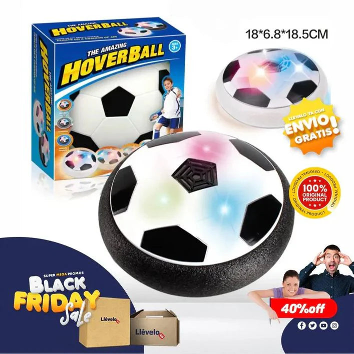 Air Soccer LED™:⚽✨ Diversión activa luces, movimiento y risas aseguradas