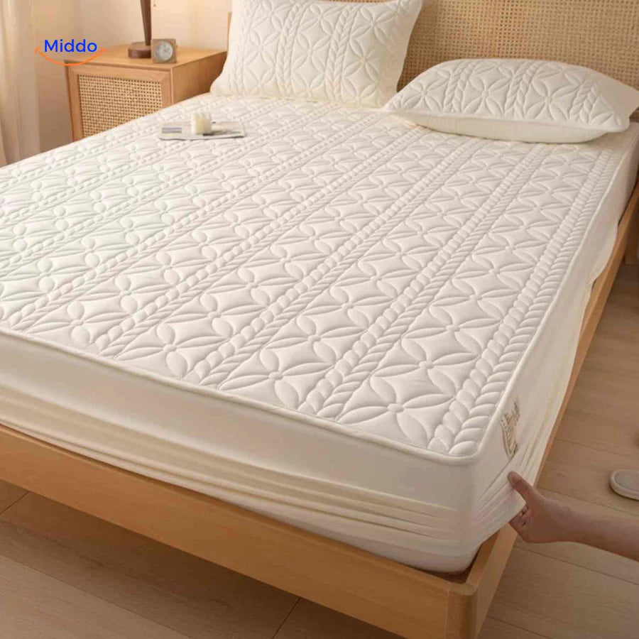 Protector De Colchon Antifluido™ | Impermeable - Viene con 2 fundas 50% de Descuento