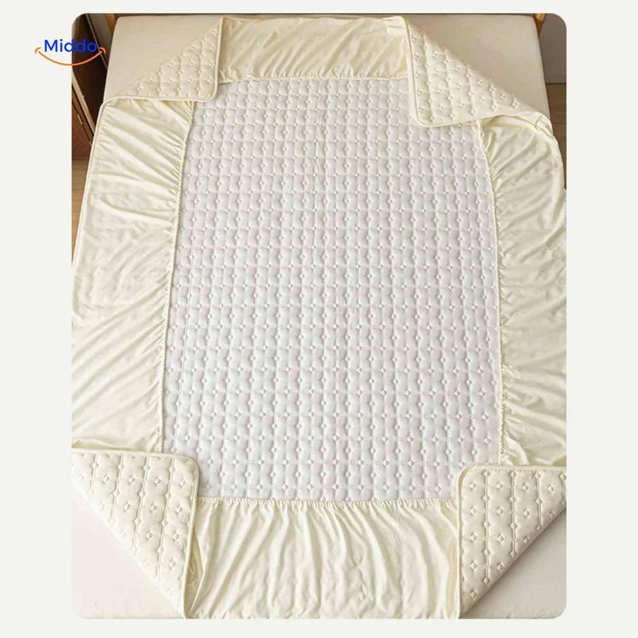Protector De Colchon Antifluido™ | Impermeable - Viene con 2 fundas 50% de Descuento