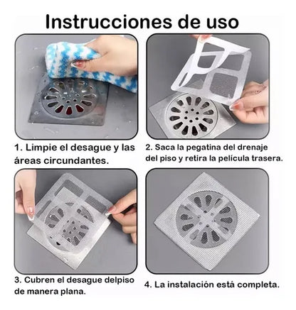 FiltroMax® – 10 Filtros Desechables para Coladera